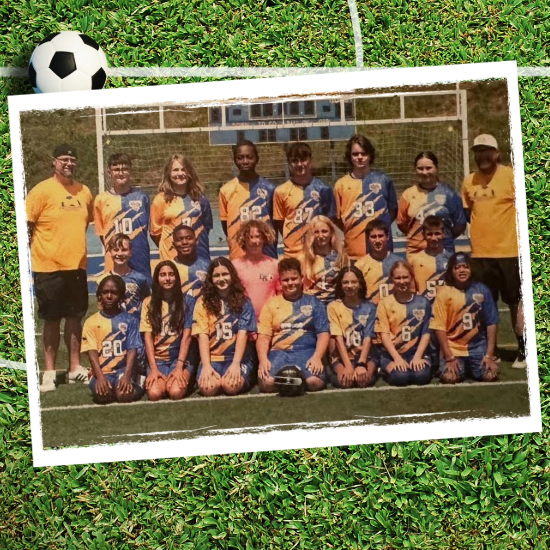  Middle School Soccer Team Group photo